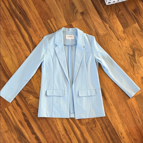 Liverpool Sky Blue Women's Blazer sz S - Picture 3 of 15